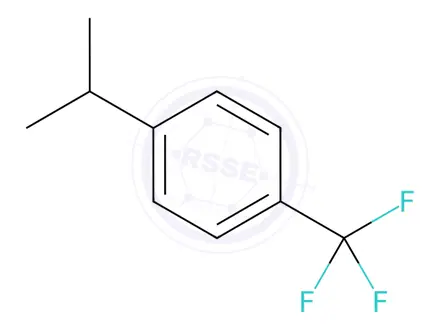 Chemical structure of 4-Isopropylbenzotrifluoride
