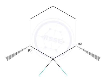 Chemical structure of (2R,6S)-1,1-Difluoro-2,6-Dimethylcyclohexane