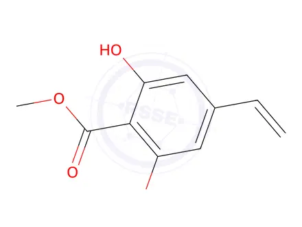 Chemical structure of Methyl 2,6-dihydroxy-4-vinylbenzoate
