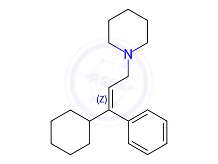 Chemical structure of Trihexyphenidyl(Benzhexol) Impurity 15