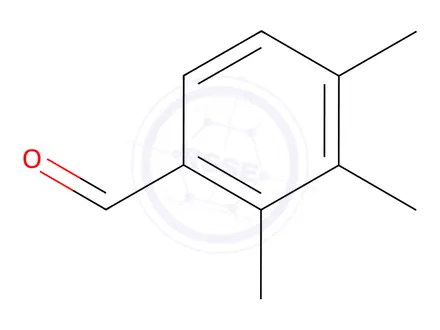 Chemical structure of Benzaldehyde, 2,3,4-trimethyl-(6CI,8CI,9CI)