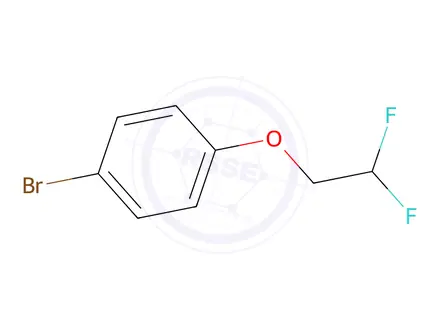 Chemical structure of 1-Bromo-4-(2,2-difluoroethoxy)benzene