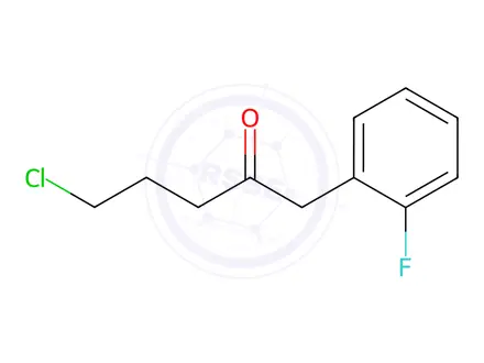Chemical structure of 5-Chloro-1-(2-fluorophenyl)pentan-2-one