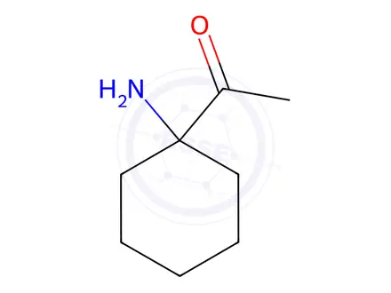 Chemical structure of 1-(1-Aminocyclohexyl)ethan-1-one