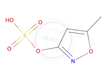 Chemical structure of 5-Methylisoxazol-3-yl hydrogen sulfate