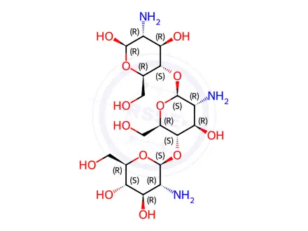 Chemical structure of Chitosan Hydrochloride