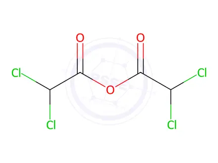 Chemical structure of Dichloroacetic anhydride