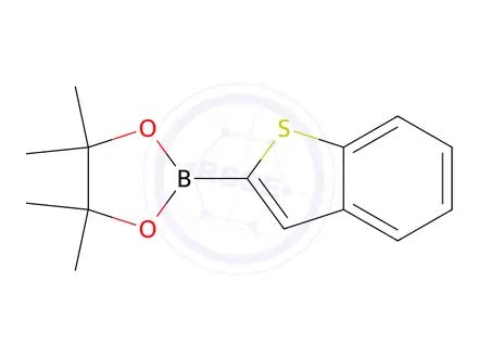 Chemical structure of 2-(benzothiophen-2-yl)-4,4,5,5-tetramethyl-1,3,2-dioxaborolane