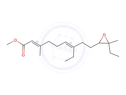 Chemical structure of juvenile hormone I