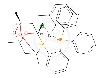 Chemical structure of PhPAd-DalPhos Ni(<I>o</I>-tolyl)Cl