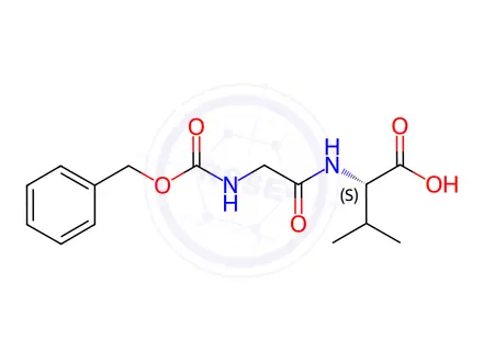 Chemical structure of Valine Impurity 62
