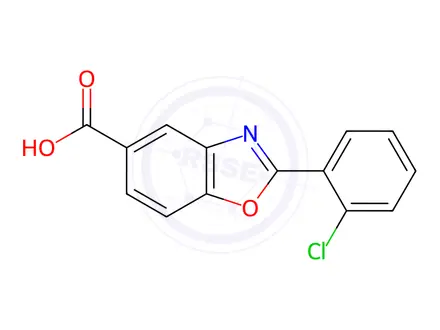 Chemical structure of Tafamidis Impurity 28