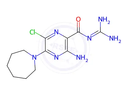 Chemical structure of Amiloride Hydrochloride Impurity 7