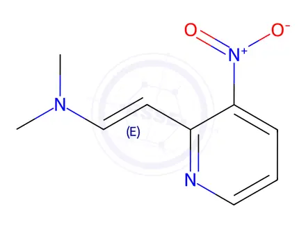 Chemical structure of N,N-Dimethyl-2-(3-nitropyridin-2-yl)ethenamine