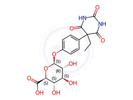 Chemical structure of Phenobarbital Impurity 35