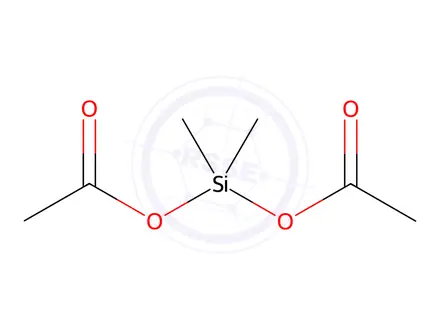 Chemical structure of Diacetoxydimethylsilane