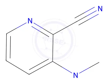 Chemical structure of 3-(dimethylamino)pyridine-2-carbonitrile