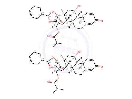 Chemical structure of Ciclesonide Impurity 17