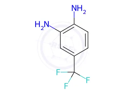 Chemical structure of 3,4-Diaminobenzotrifluoride