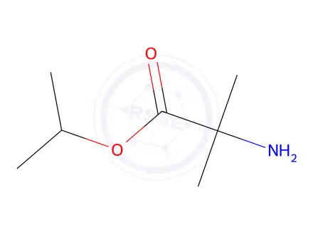 Chemical structure of Isopropyl 2-amino-2-methylpropanoate HCl