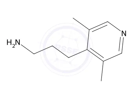 Chemical structure of 3-(3,5-Dimethylpyridin-4-yl)propan-1-amine