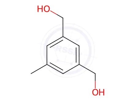 Chemical structure of 1,3-BenzenediMethanol, 5-Methyl