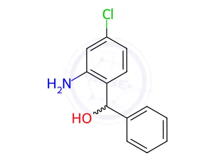 Chemical structure of (2-Amino-4-chlorophenyl)(phenyl)methanol