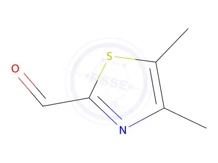 Chemical structure of 4,5-dimethylthiazole-2-carbaldehyde