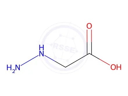Chemical structure of 2-hydrazinylacetic acid