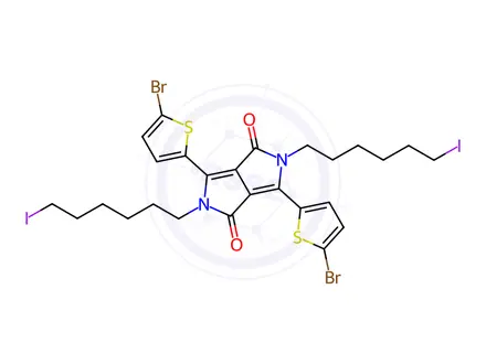 Chemical structure of DPPI6-2Br