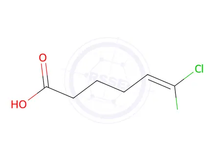 Chemical structure of 6,6-Dichlorohex-5-enoic acid