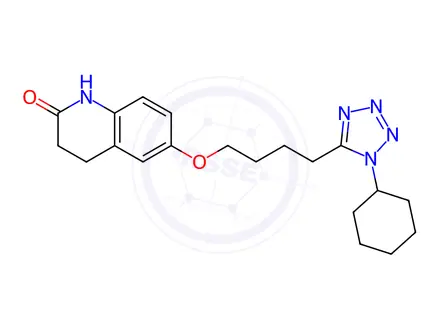 Chemical structure of Cilostazol