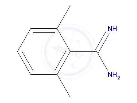 Chemical structure of 2,6-Dimethylbenzimidamide