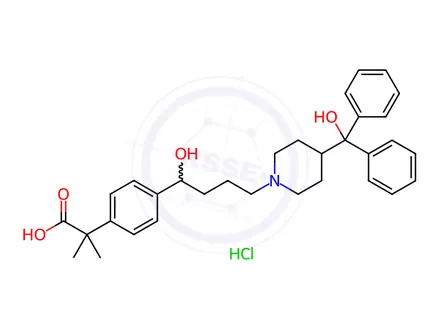 Chemical structure of Fexofenadine hydrochloride