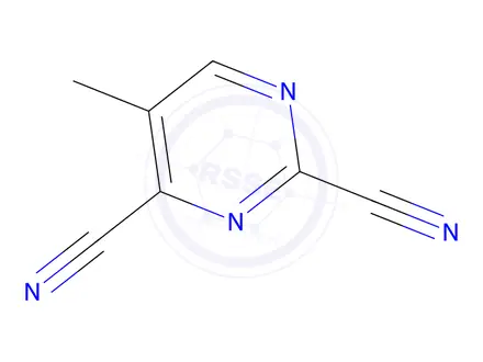 Chemical structure of 5-Methylpyrimidine-2,4-dicarbonitrile