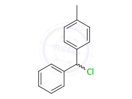 Chemical structure of 1-(Chloro(Phenyl)Methyl)-4-Methylbenzene