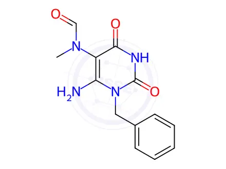 Chemical structure of Uracil Impurity 99