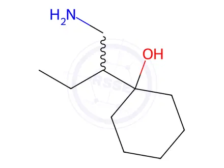 Chemical structure of 1-(1-Aminobutan-2-yl)cyclohexan-1-ol