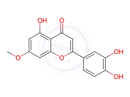 Chemical structure of Hydroxygenkwanin