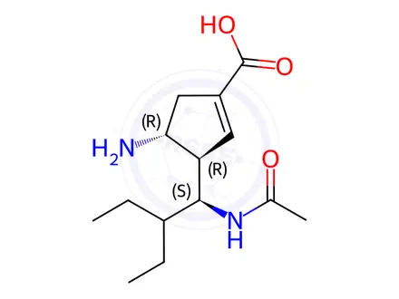 Chemical structure of Peramivir Impurity 207