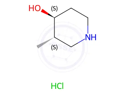 Chemical structure of (3S,4S)-3-methylpiperidin-4-ol