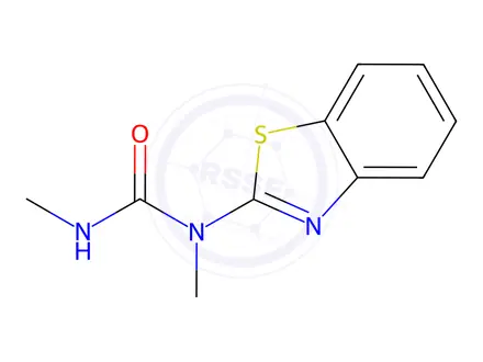 Chemical structure of Methabenzthiazuron