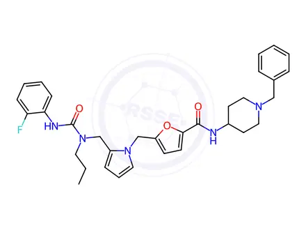 Chemical structure of vetrabutine hydrochloride