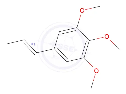 Chemical structure of iso-Elemicin