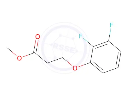Chemical structure of Methyl 3-(2,3-Difluorophenoxy)propanoate