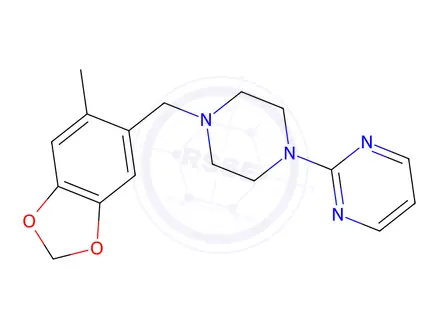 Chemical structure of Piribedil Impurity 11