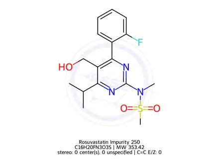 Chemical structure of Rosuvastatin Impurity 94