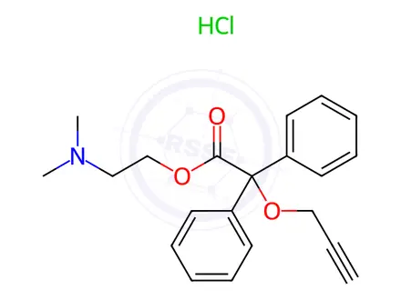 Chemical structure of Propinox Hydrochloride