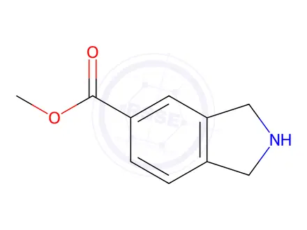 Chemical structure of Methyl isoindoline-5-carboxylate