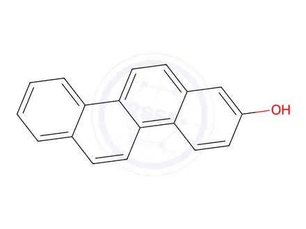 Chemical structure of 2-Hydroxychrysene